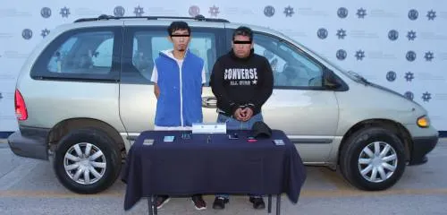 En prisión, dos probables asaltantes de tienda Coppel detenidos por la Policía Municipal de Puebla