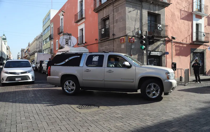 Cuerpo del mandatario Miguel Barbosa