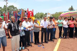 Entregan primera etapa de Unidad Deportiva “Lázaro Cárdenas” en Cuautlancingo