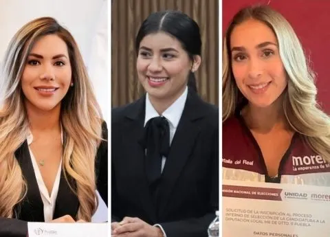 Zaira González, Gaby “La Bonita” Sánchez y Natalia Suárez