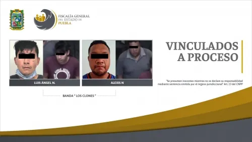 FGE aprehendió a dos integrantes de una banda de robo a Oxxos