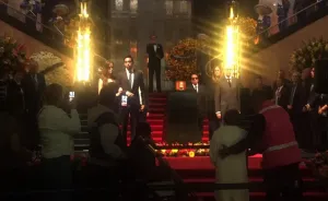 Toda la noche Bellas Artes abierto para el Divo de Juárez