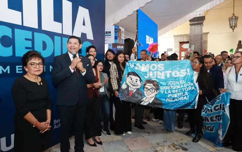 Refrenda Armenta respeto a la autonomía de la BUAP y anuncia meta de 50% de recursos estatales en 2030