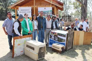 Autoridades estatales y federales liberaron especies en Flor del Bosque