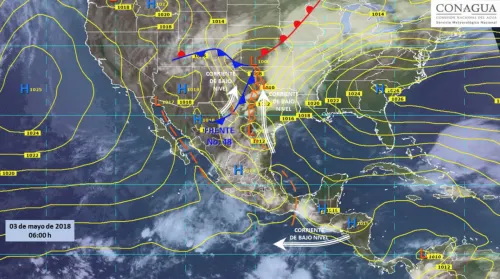 Prevén tormentas y tornados en norte y noreste de México