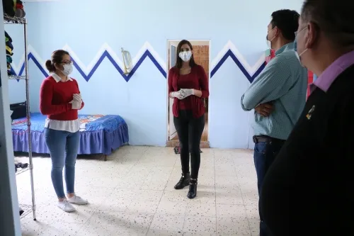 Lleva SEDIF ayuda alimentaria a casa hogar de Nuevo Necaxa