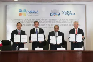 Gobiernos trabajan a favor de los migrantes poblanos