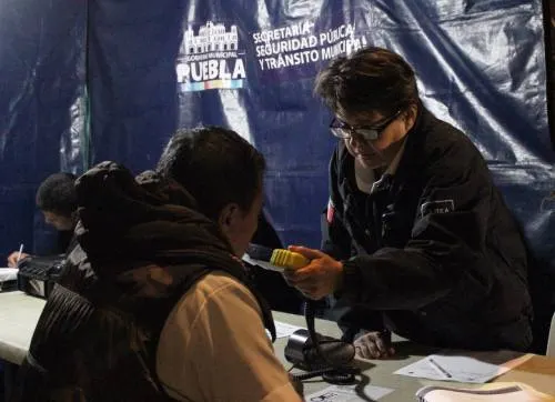 Remite SSPTM 17 autos al corralón durante alcoholímetro