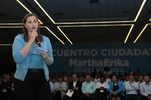 Martha Erika Alonso lista para debatir; advierte que responderá a los ataques