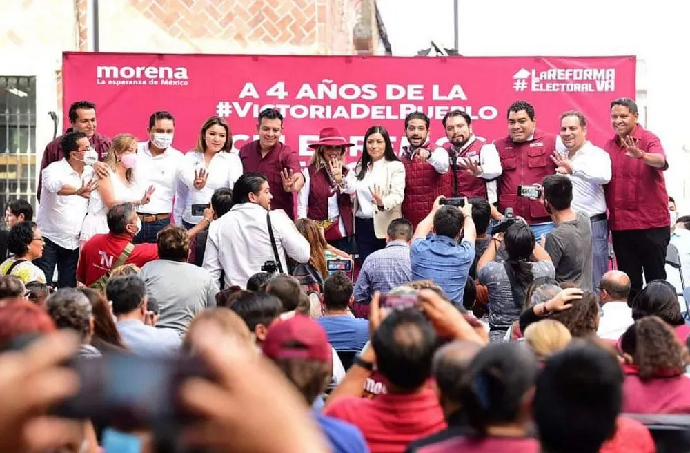 Protesta Morena