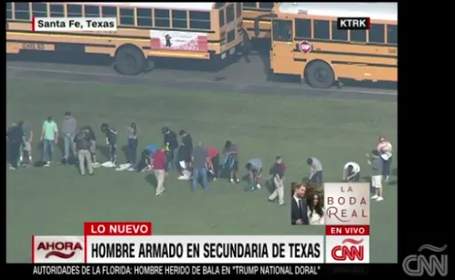 Tiroteo en escuela secundaria de Texas
