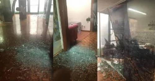 Cinco hombres roban una oficina en la colonia La Paz