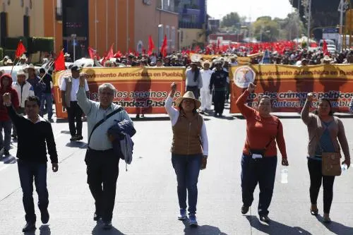 Caos vial provoca Antorcha Campesina por protestas para que se esclarezca crimen de alcalde