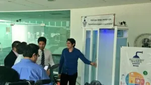Crean en Puebla regadera inteligente automatizada