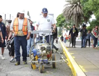 Armenta impulsa faena comunitaria con visión integral y seguridad en colonia Aquiles Serdán