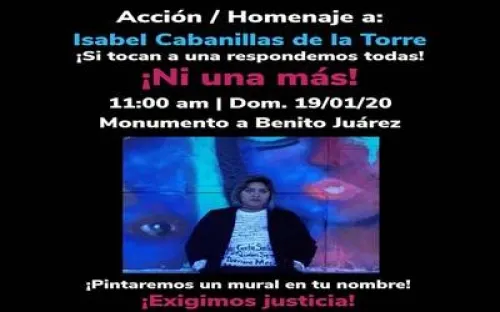 Asesinan a activista Isabel Cabanillas en Ciudad Juárez
