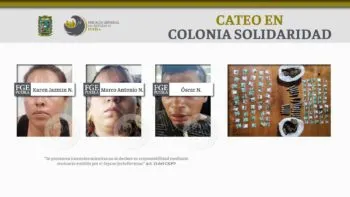FGE confirma que hubo cateos realizados en la unidad habitacional Solidaridad