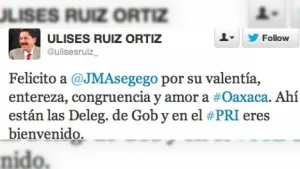 Renuncia Secretario de Gobierno de Oaxaca