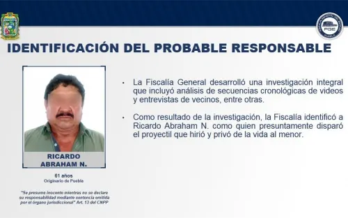 La Fiscalía logró la vinculación a proceso del imputado por el homicidio del menor Santiago