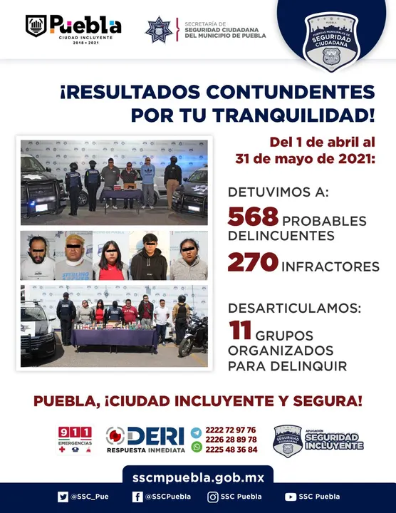 FOTO: SSC PUEBLA