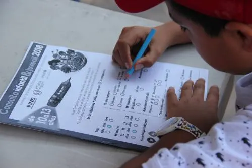 Sin incidentes se llevó a cabo primer día de la Consulta  Infantil y Juvenil 2018 en Puebla