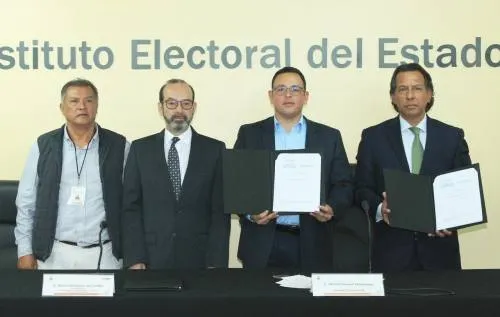IEE suscribe convenio con organización “Fuerza Migrante”