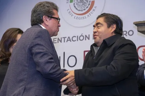 El gobierno de Barbosa Huerta llegará a un buen puerto: Ricardo Monreal