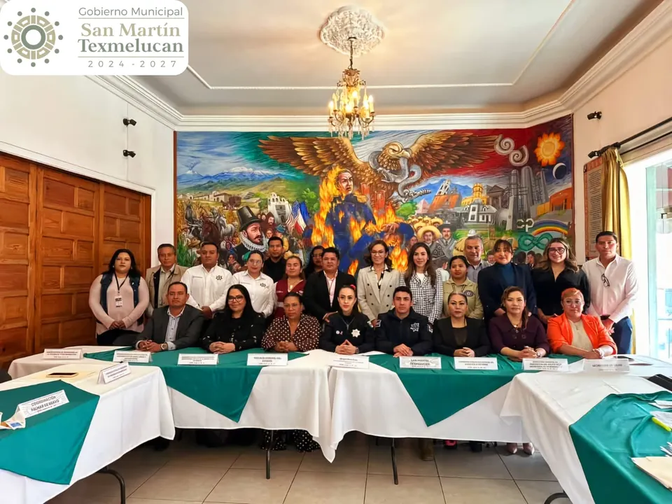 San Martín Texmelucan es sede de la mesa de seguridad en favor de las mujeres