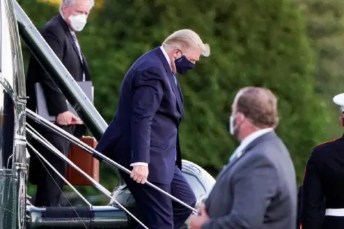 Donald Trump dejará el hospital esta tarde tras diagnóstico de Covid-19