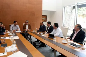 Moreno Valle se reúne con subsecretarios Sedatu y Sedesol