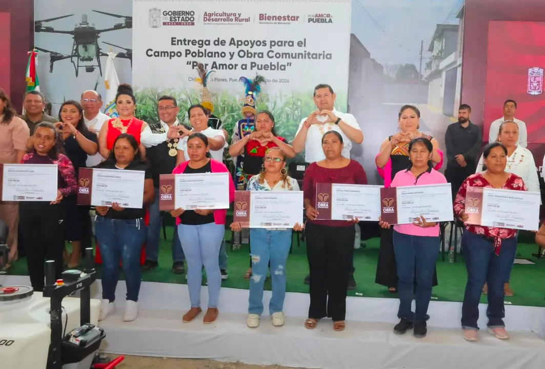 Gob Pue Obra Comunitaria Chila De Las Flores