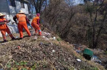 Refuerza Ayuntamiento de Puebla limpieza previa ante la temporada de lluvias