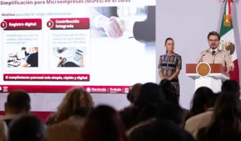 Sheinbaum anuncia beneficios fiscales y facilidades para micro y pequeñas empresas en 2027