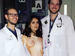 Salma Hayek se lesiona durante rodaje de la cinta ‘Drunk Parents’