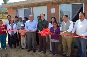Entrega Sedatu 85 Bonos de Vivienda Rural en Aquixtla