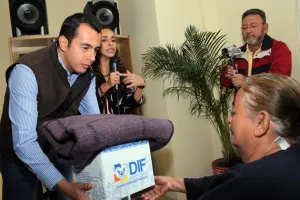 SEDIF entrega Programa de Apoyo Invernal en la Sierra Norte