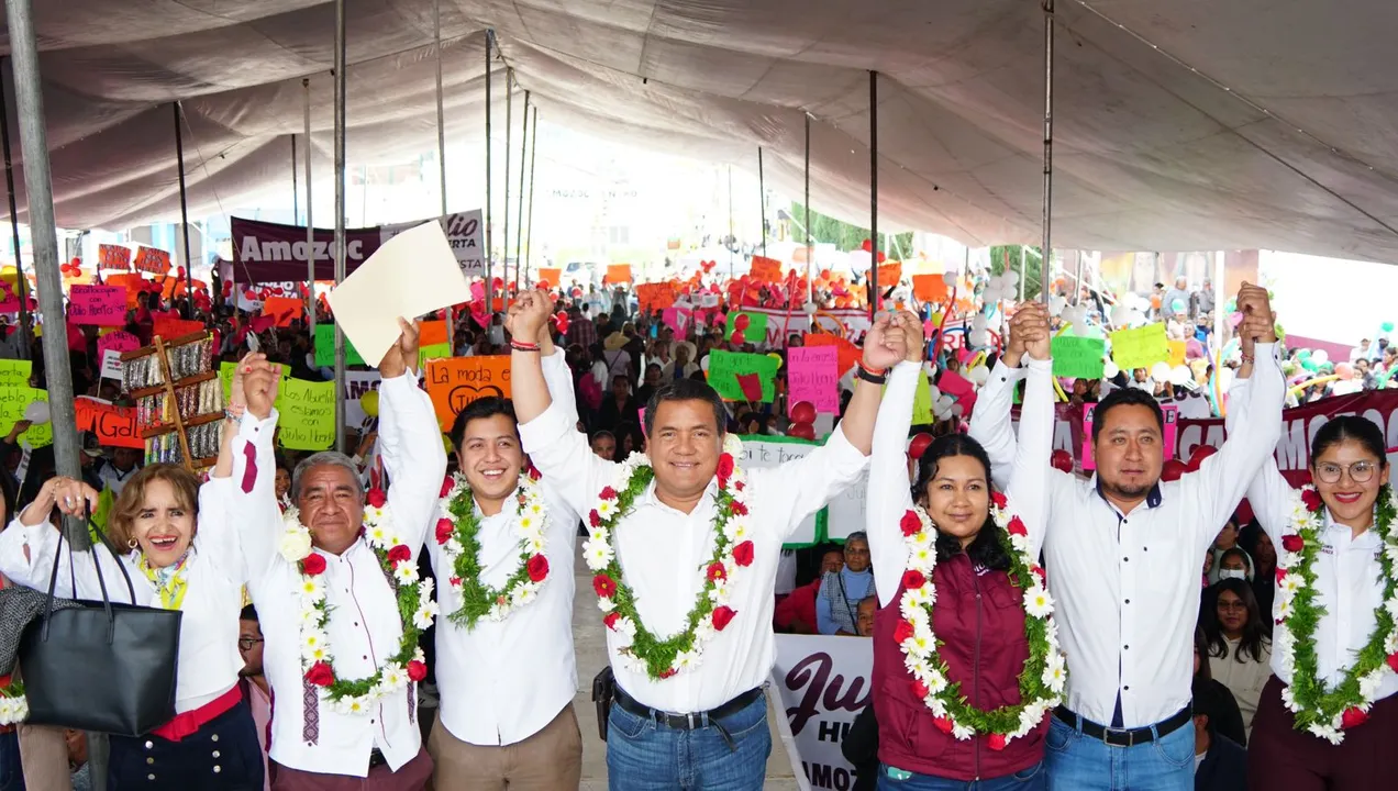 ¡Vamos ganando y seguimos avanzando hacia el triunfo:Julio Huerta