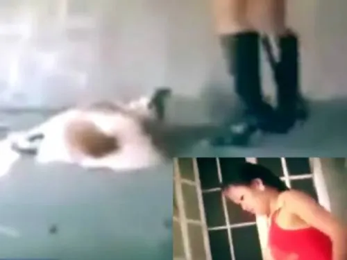 Video: Sin piedad, mujer patea a perro amarrado, en SLP