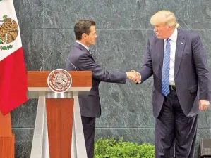 Empezamos a renegociar el TLC: Trump; Peña y Trudeau unen esfuerzos