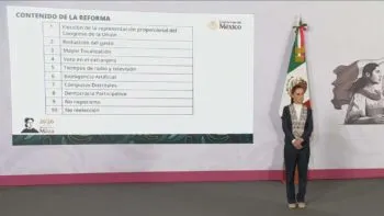 ¿Qué gana la presidenta con la reforma electoral?