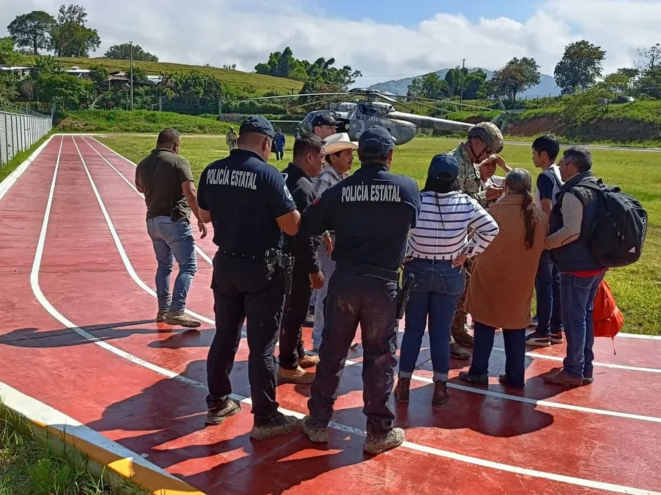 Fuerzas Seguridad Lluvia Sierra Norte