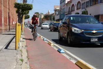 Refuerzan vigilancia en ciclovías de Puebla para mejorar la seguridad vial