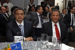 Agüera y Gali coincidieron en comida del Club de Empresarios