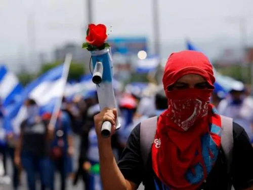 Miles de personas toman las calles de Nicaragua en una nueva jornada de protestas