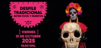 Color, tradición y alegría: no te pierdas el gran desfile “Entre Vivos y Muertos 2025”