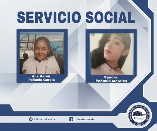 Se solicita apoyo para localizar a dos menores desaparecidas en Atoyatempan