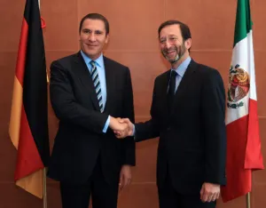 RMV se reúne con el nuevo embajador de Alemania en México