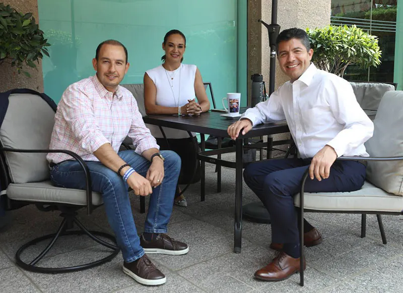Marjo Cortés y Eduardo Rivera Pérez