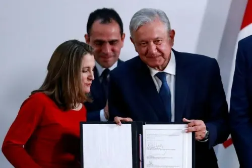T-MEC además de comercial, político; une a América: AMLO