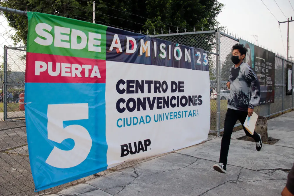 examen de admisión BUAP